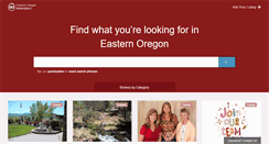 Desktop Screenshot of easternoregonmarketplace.com
